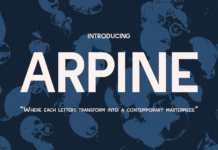 Arpine Font Poster 1