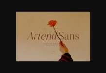 Artena Font Artena Font Poster 1