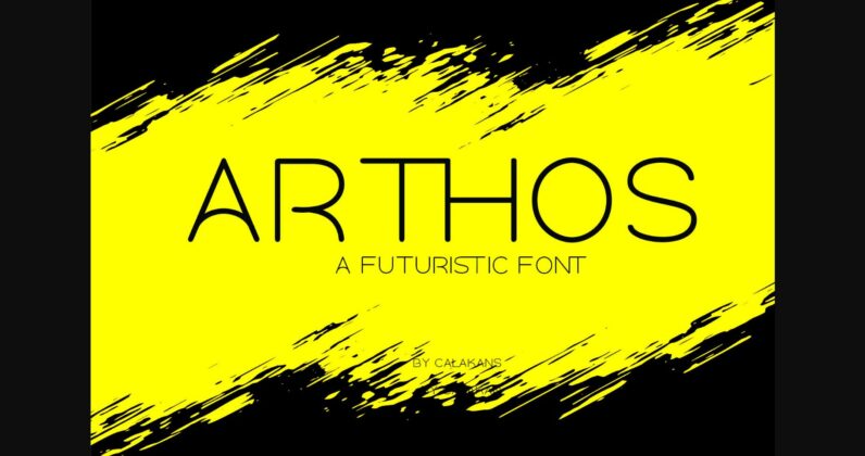 Arthos Font Poster 3
