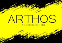 Arthos Font Poster 1
