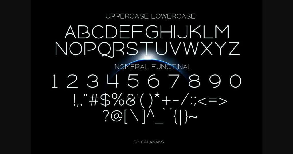 Arthos Font Poster 2