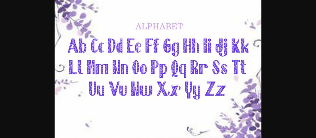 Arthur Hendy Font Poster 6