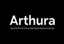 Arthura Font Poster 1