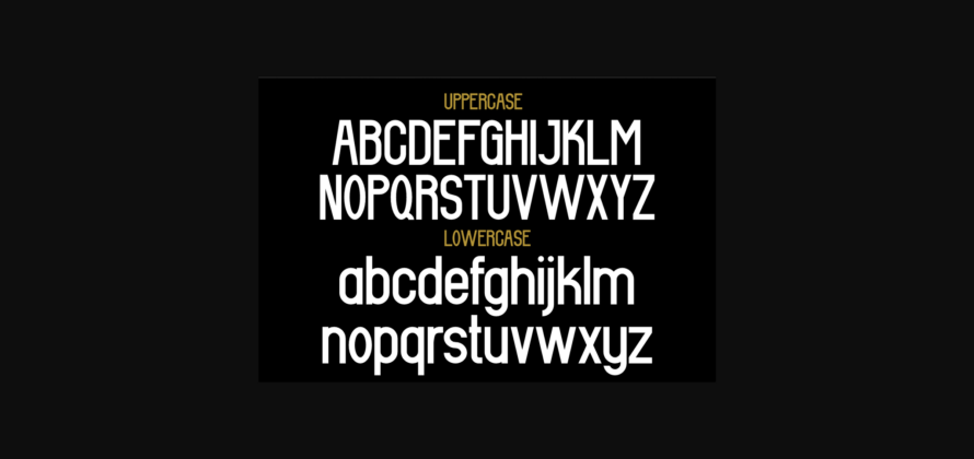 Arthurok Font Poster 6