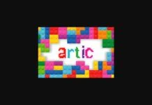 Artic Font Poster 1