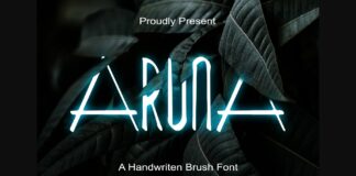 Aruna Font Poster 1