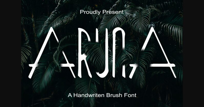 Aruna Font Poster 5