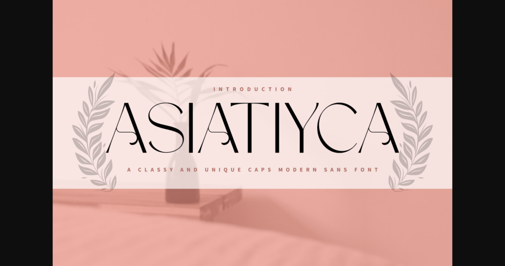 Asiatiyca Font Poster 3