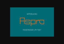 Aspro Font Aspro Font Poster 1