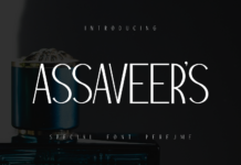 Assaveers Font Poster 1