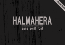Halmahera Font Halmahera Font