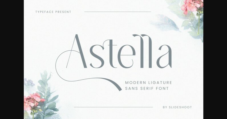 Astella Font Poster 3