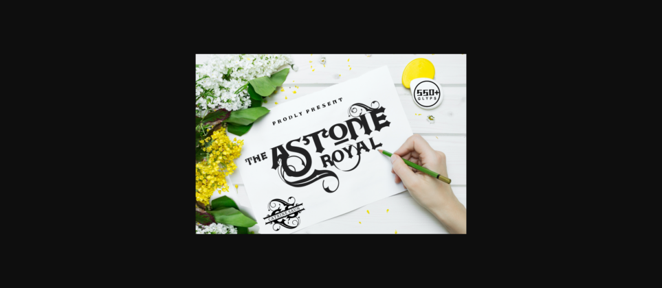 Astone Royal Font Poster 3