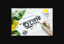 Astone Royal Font Poster 1