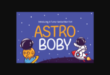 Astro Boby Font Poster 1