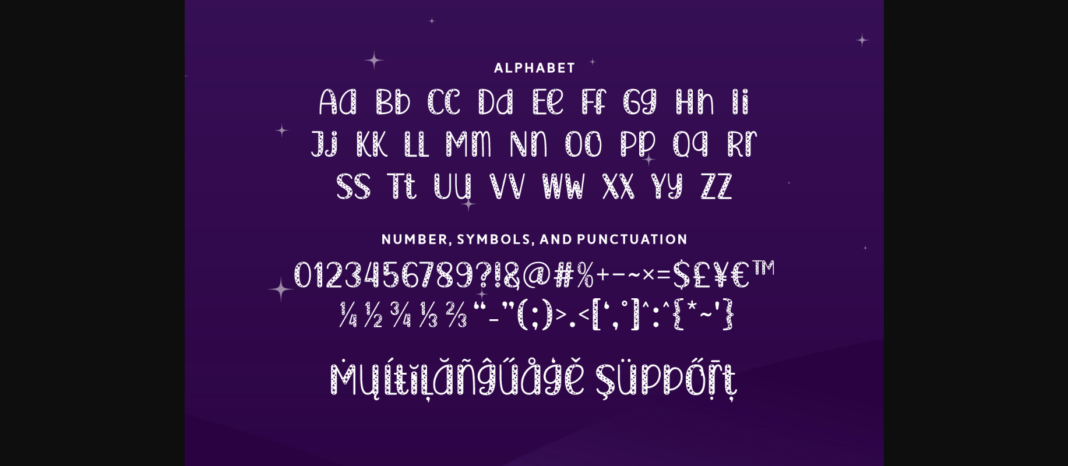 Astro Love Font Poster 6