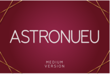 Astronueu Medium Font Astronueu Medium Font