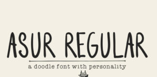 Asur Regular Font