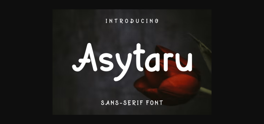 Asytaru Font Poster 3