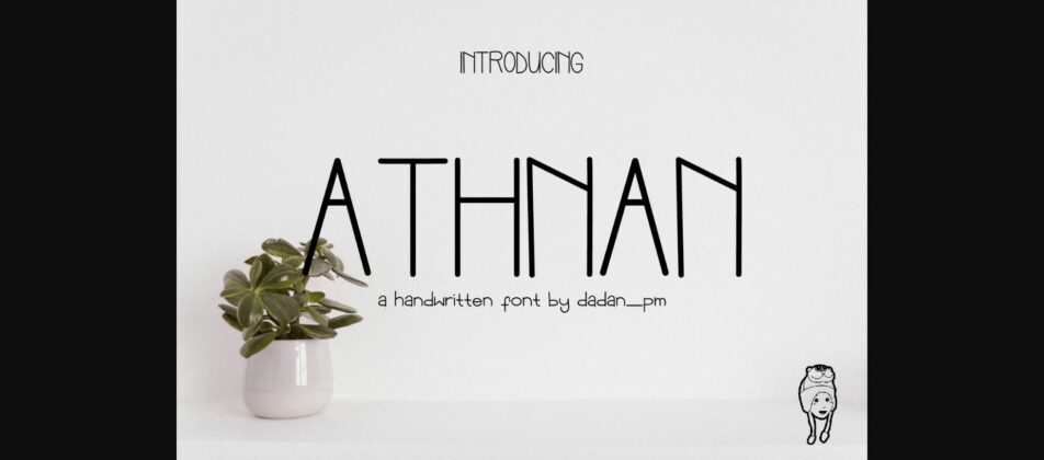 Athnan Font Poster 3