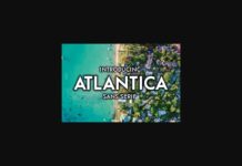 Atlantica Font Poster 1