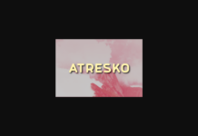 Atresko Font Poster 1