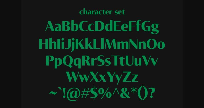 Attrey Font Poster 9