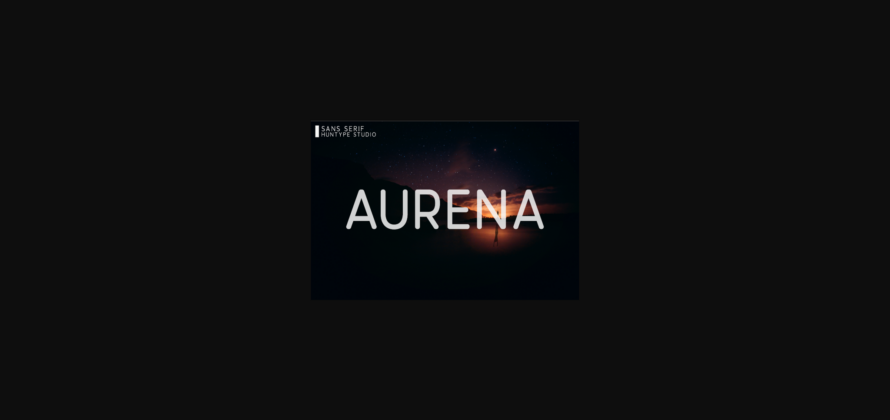 Aurena Font Poster 3