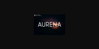 Aurena Font Poster 1