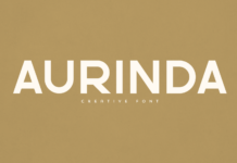 Aurinda Font Aurinda Font Poster 1