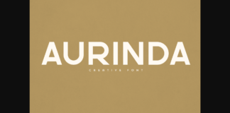 Aurinda Font Poster 1