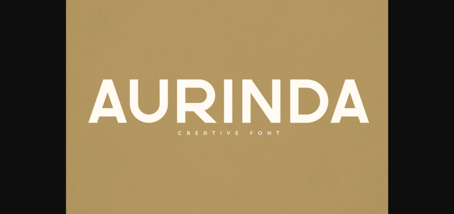 Aurinda Font Poster 1