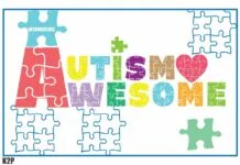Autism Awesome Font Autism Awesome Font Poster 1