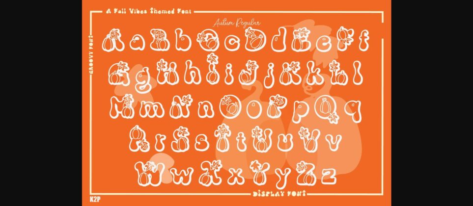 Autumn Font Poster 6