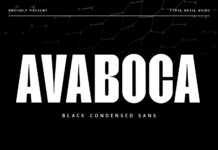 Avaboca Font Poster 1