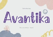 Avantika Font Poster 1