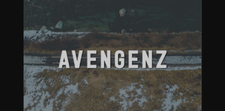 Avengenz Font Poster 1