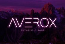 Averox Font Poster 1