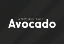 Avocado Family Font Avocado Family Font
