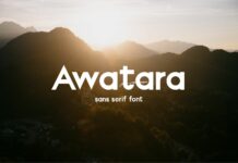 Awatara Font Poster 1