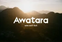 Awatara Font Awatara Font Poster 1
