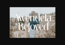 Awendela Beloved Font Poster 1