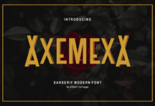 Axemexa Font Poster 1