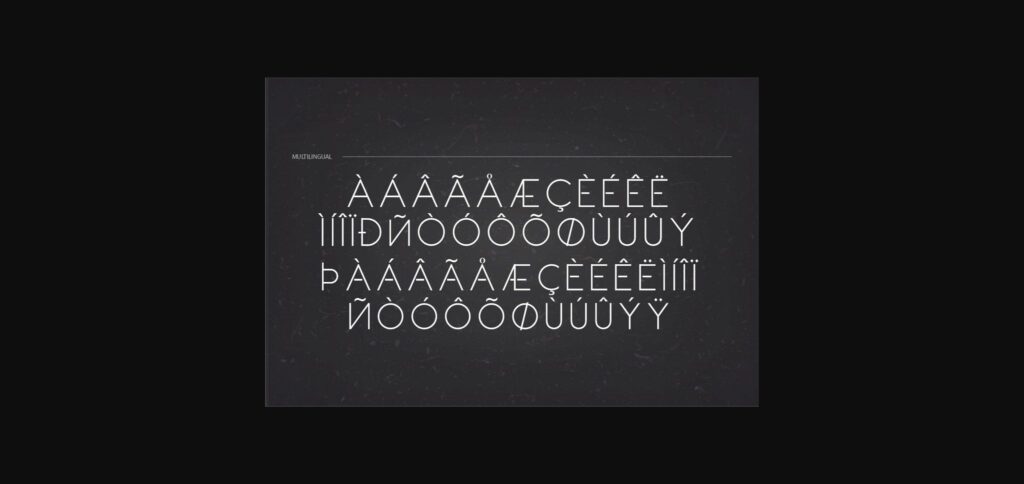 Axilia Font Poster 5