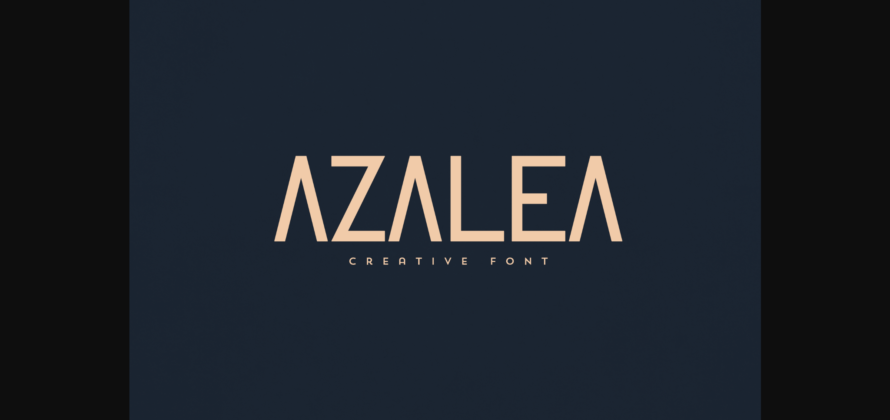 Azalea Font Poster 3