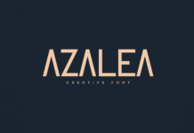 Azalea Font Poster 1