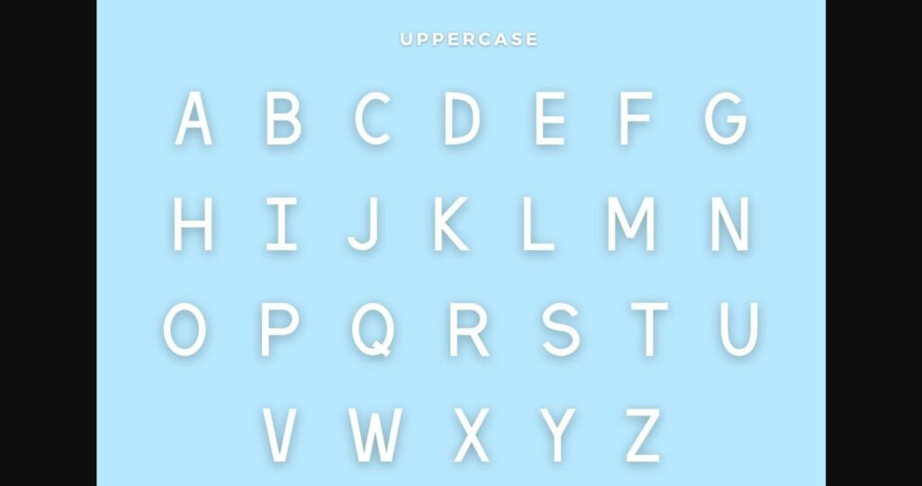 Bc Basic Font Poster 4