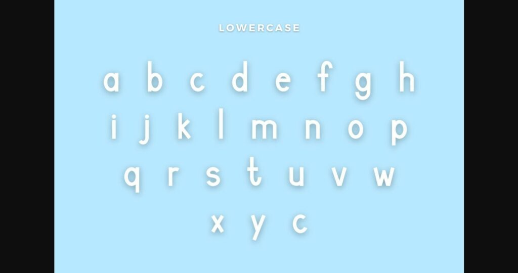 Bc Basic Font Poster 5