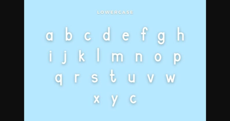 Bc Basic Font Poster 5