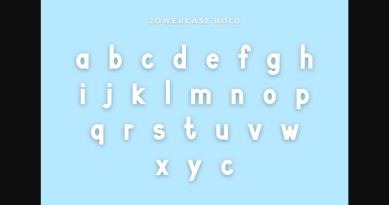 Bc Basic Font Poster 9